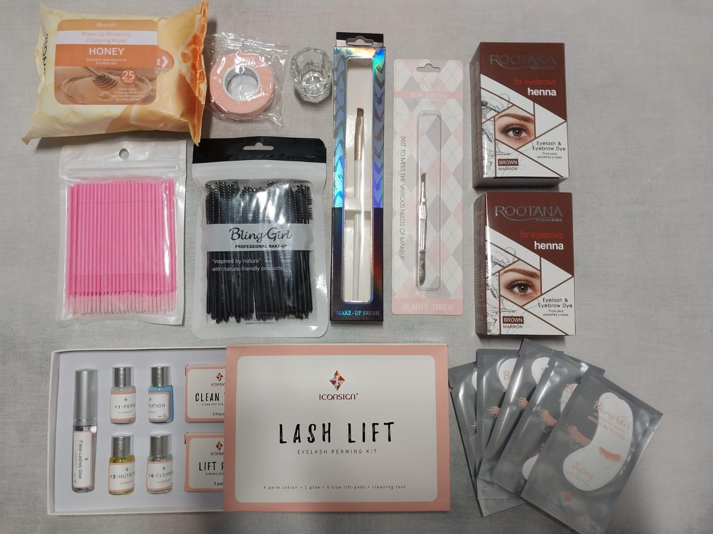 Lash Lifting, Brow Lamination and Tinting Kit