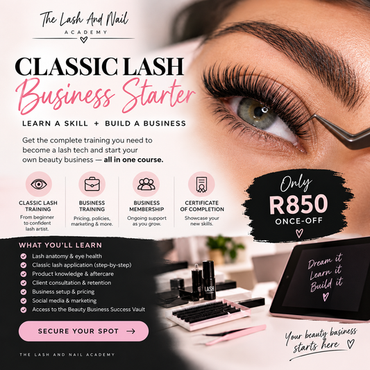 Classic Lash Extensions Online Training & Business Builder Programme